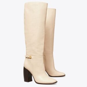 Tory Burch Banana Heel Buckle Boots